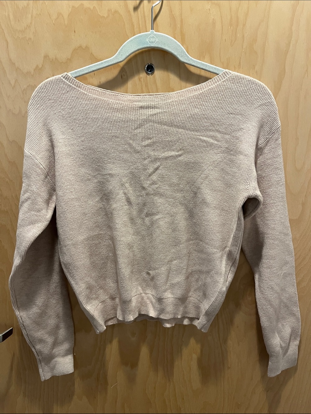 Sincerely Jules Lightweight Crewneck Sweater in Blush
